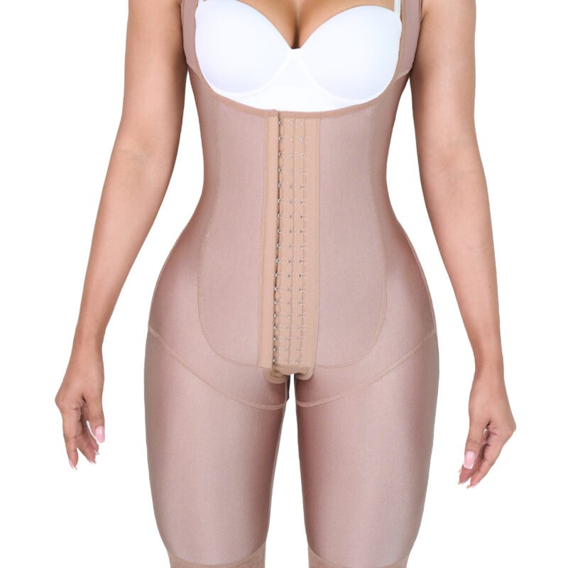 Model Wearing Full Body Triconet – Medium Compression