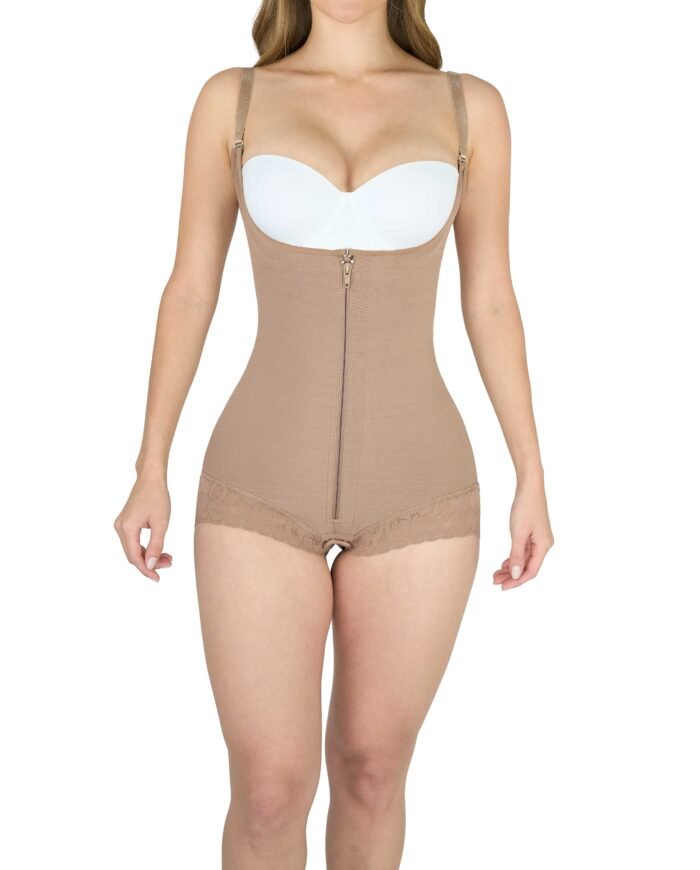 Model Wearing Body Panty Shapewear